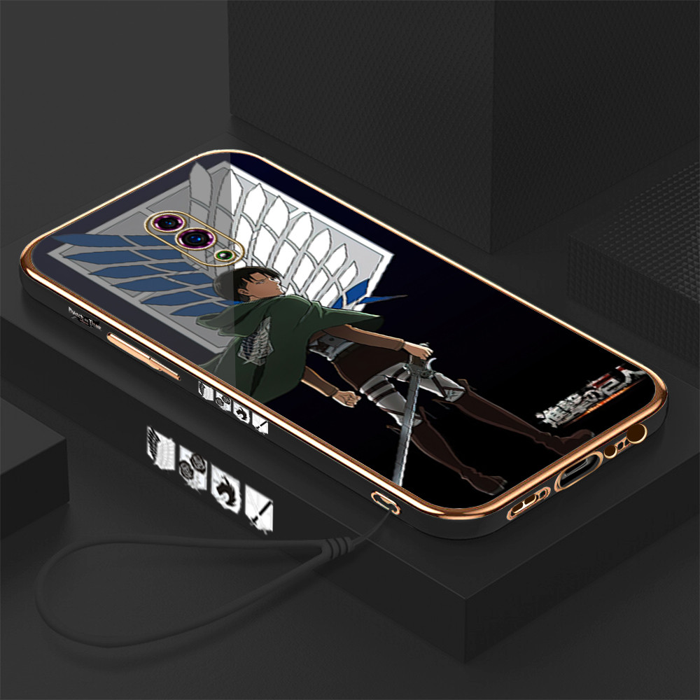 LOKAL [จัดส่งในพื้นที่] OPPO Reno 3 4 4f 5 5k 6 7 7z 8 8T 8Z 4G 11F 13FS 5G Casing HP Pattern Levi A