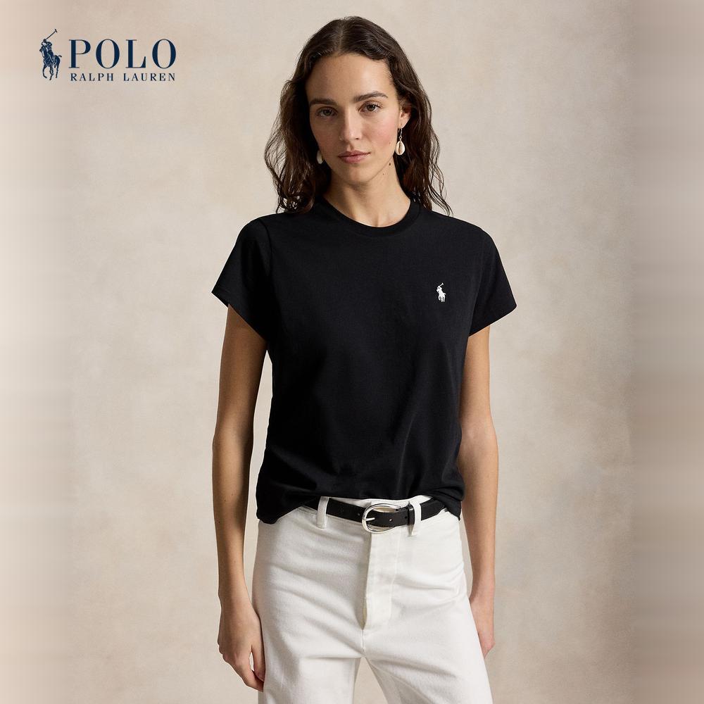 Polo Ralph Lauren เสื้อยืดผู้หญิง รุ่น WMPOKNINCU21267 สีดำ