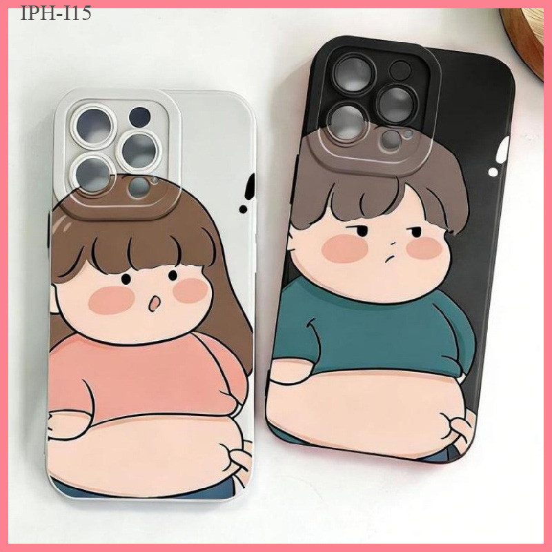 IPhone 16 15 14 13 12 11 8 7 X XS XR SE Plus Pro Max 2020 2022 เคสไอโฟน ชมดวงจันทร์ เคสโทรศัพท์ เคส สำหรับ Phone Case TY