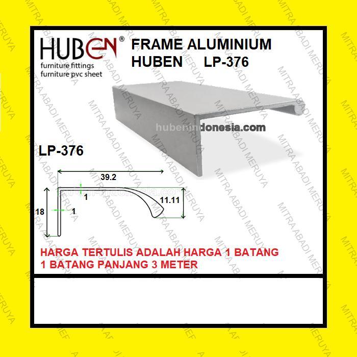 HUBEN LP 376 Aluminium Frame Handle Profile LP376 LP-376 พร้อมส่ง