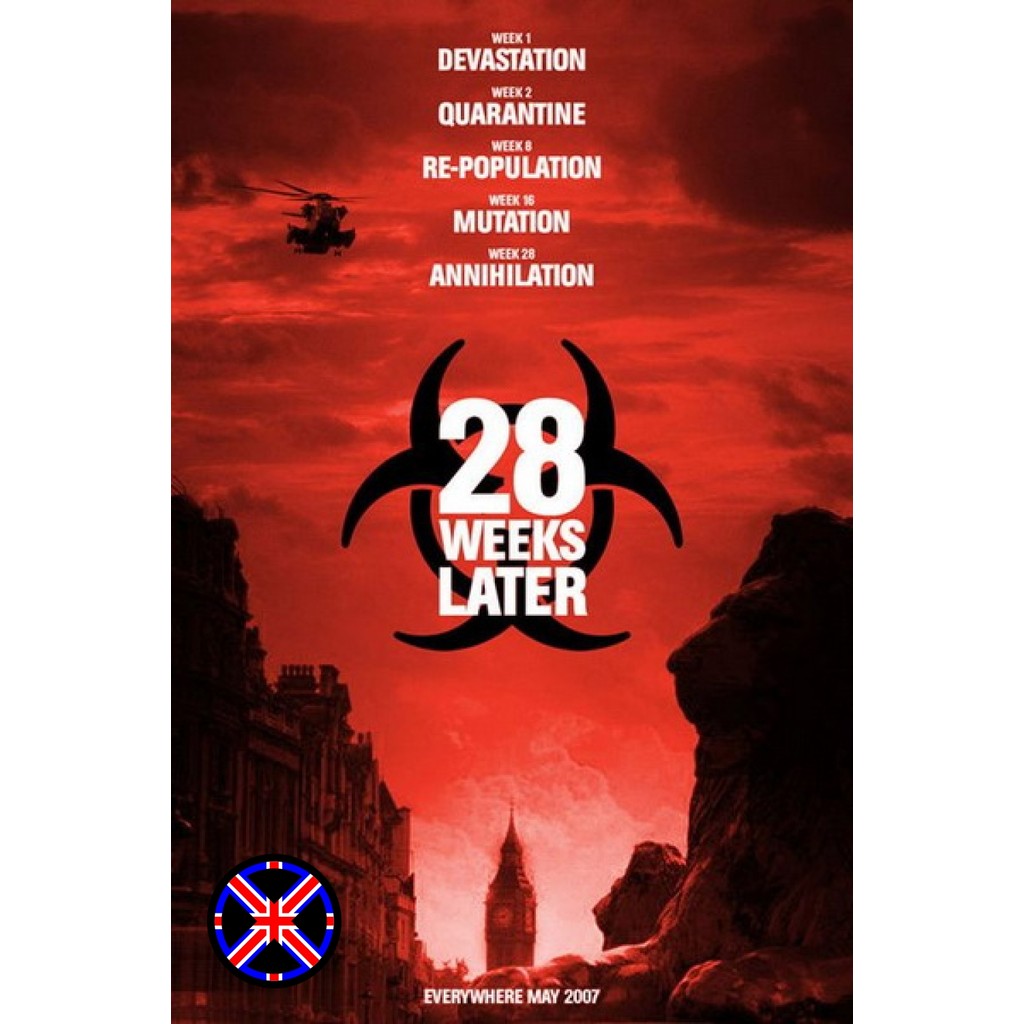 ดีวีดี Movie เสียงไทยในแผ่น 28 Weeks Later (2007) มหันตภัยเชื้อนรกถล่มเมือง