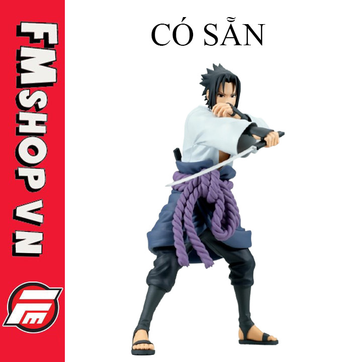 (2nd) โมเดลตัวละคร Banpresto Grandista Uchiha Sasuke
