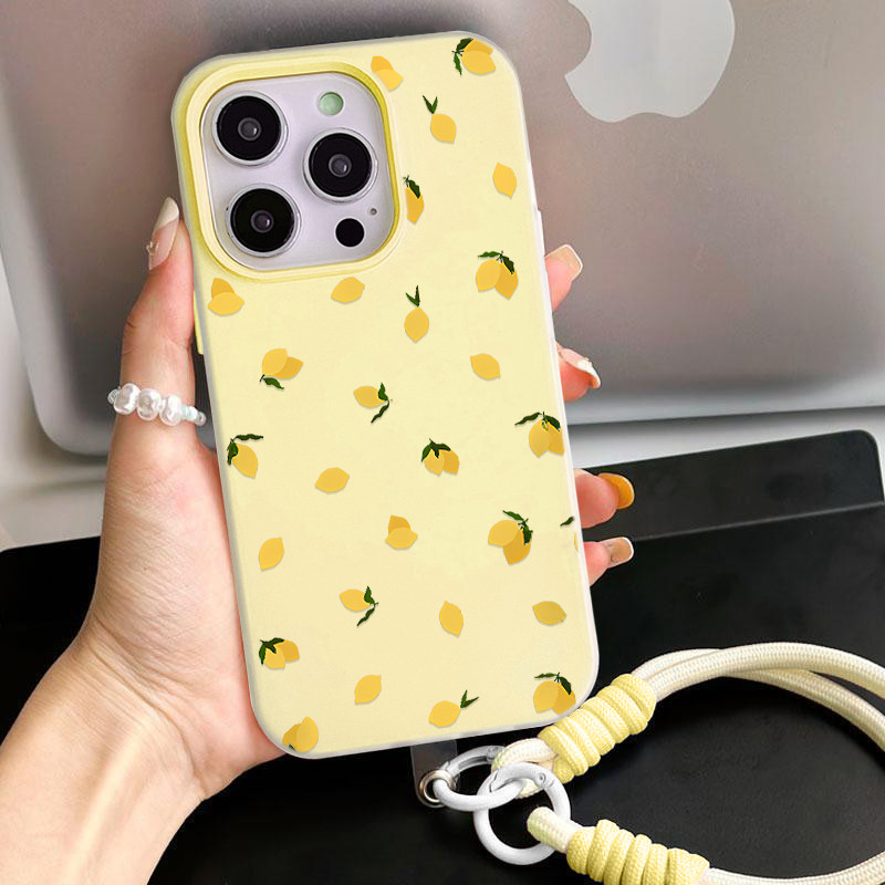 GANTUNGAN Jelly 2 In 1 Lime เชือกแขวนสีเหลืองกรณี Redmi 15C 15 หมายเหตุ 14 4G 5G A5 14C 13X 13 13C G