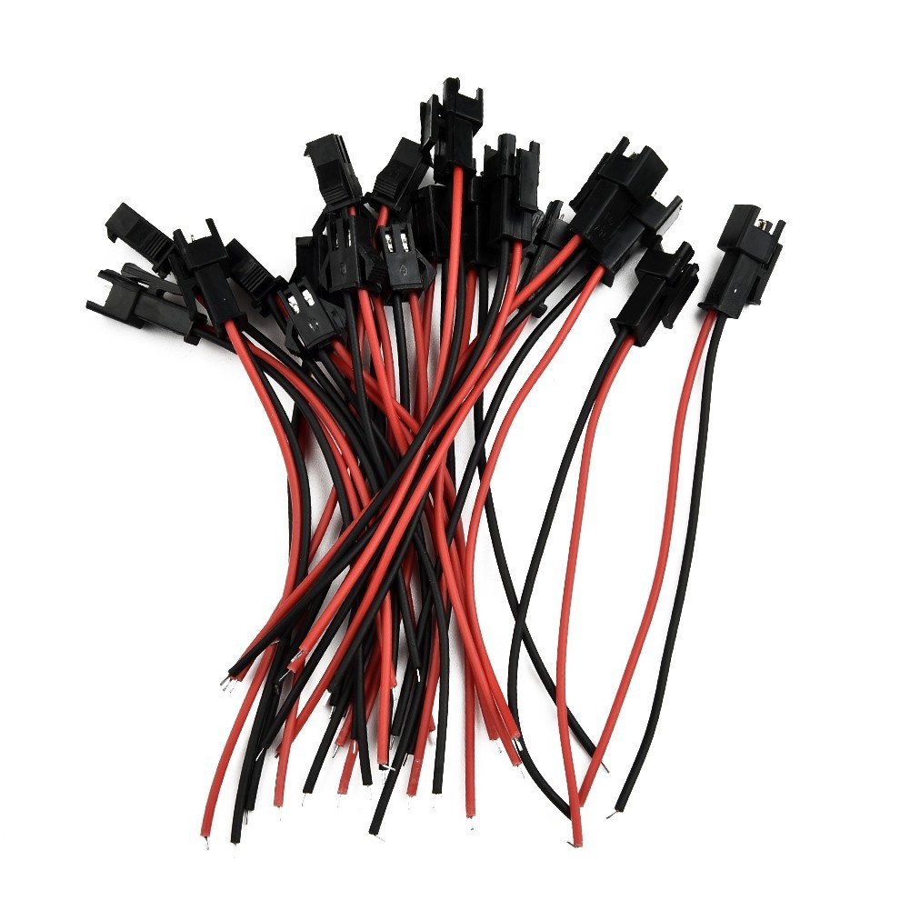 [NOOC]2.54mm SM 2-Pin 2P Connector plug สายเคเบิลหัวตัวผู้/ตัวเมีย ราคา ถูกที่สุด ดีลบีเคเค แกลเลอรีภาพที่ 2