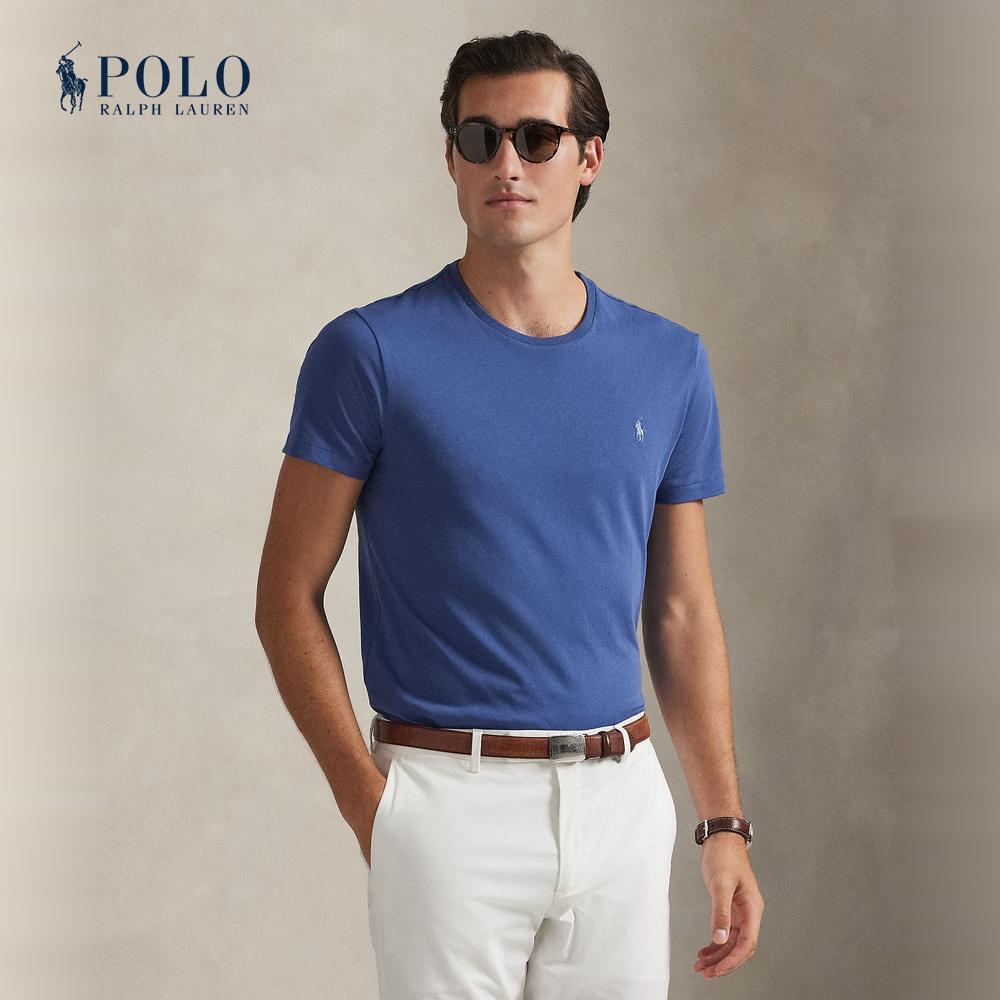 Polo Ralph Lauren Bear เสื้อยืดผู้ชาย รุ่น MNPOTSH1N823086 สีฟ้า