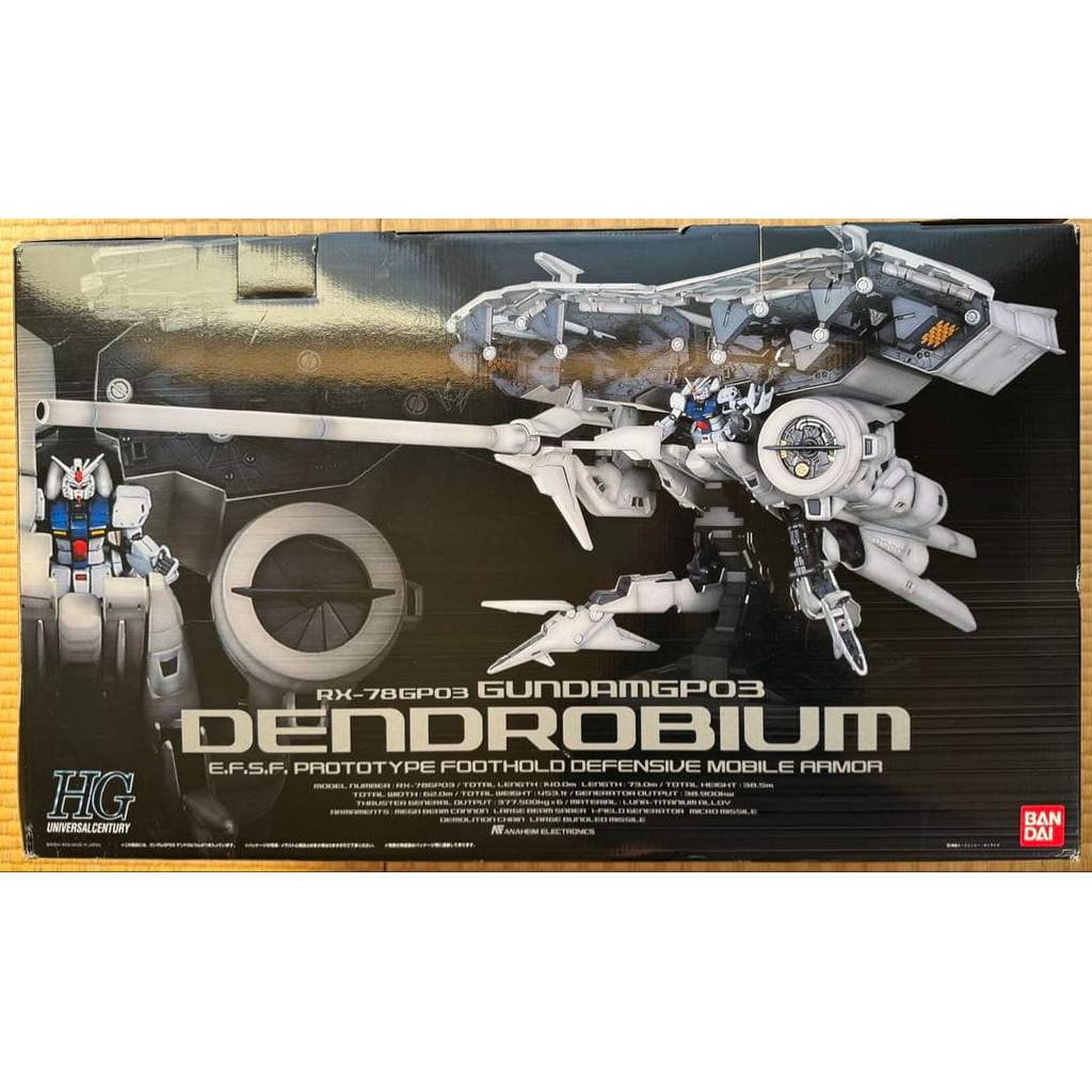 【Direct from Japan】โมเดลกันดั้ม RX-78GP03 GP03 Dendrobium HG ขนาด 1/144 รุ่นลิมิเต็ดอิดิชั่น ผลิตครั