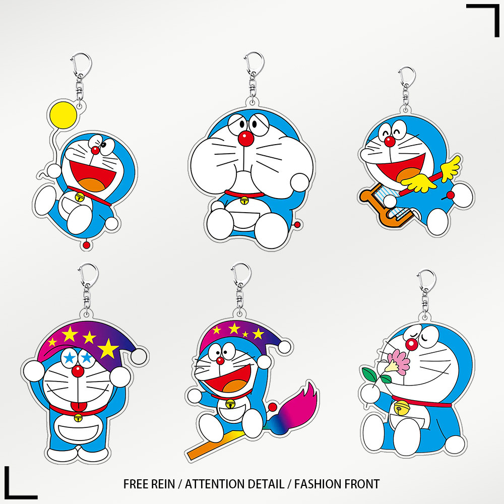 พวงกุญแจ อะคริลิก Doraemon keychain