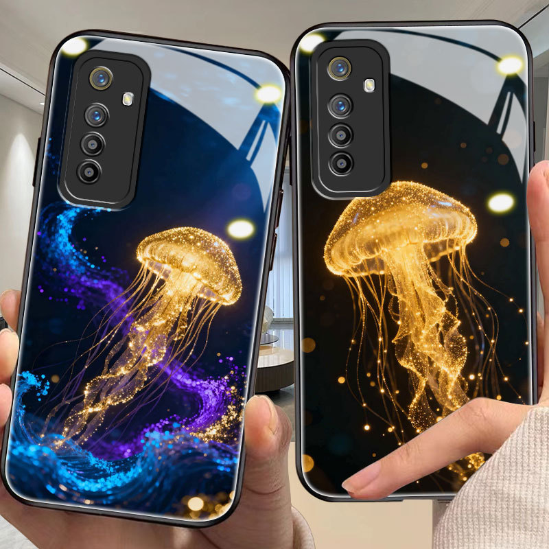 ปลอกแมงกะพรุนสําหรับ oppo realme xt,x7,x50/pro,c2/s,c3,c11,c12,c15,c17,c20/a,c21/c25/y,c75,c31,c35,c