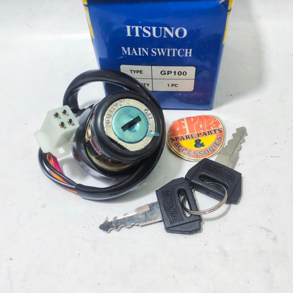 GP100 TS125 Suzuki GP TS 4K 1 Click Limited Item Rare Item Classic Motorcycle อะไหล่