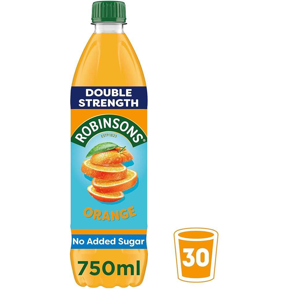 Robinsons Double Strength Orange 750ml