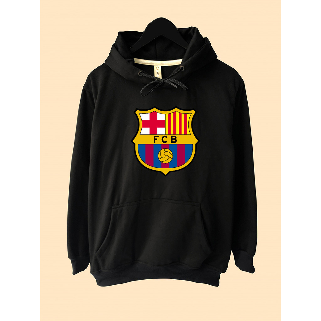FC Barcelona Barca Logo เสื้อแจ็คเก็ตมีฮู้ด