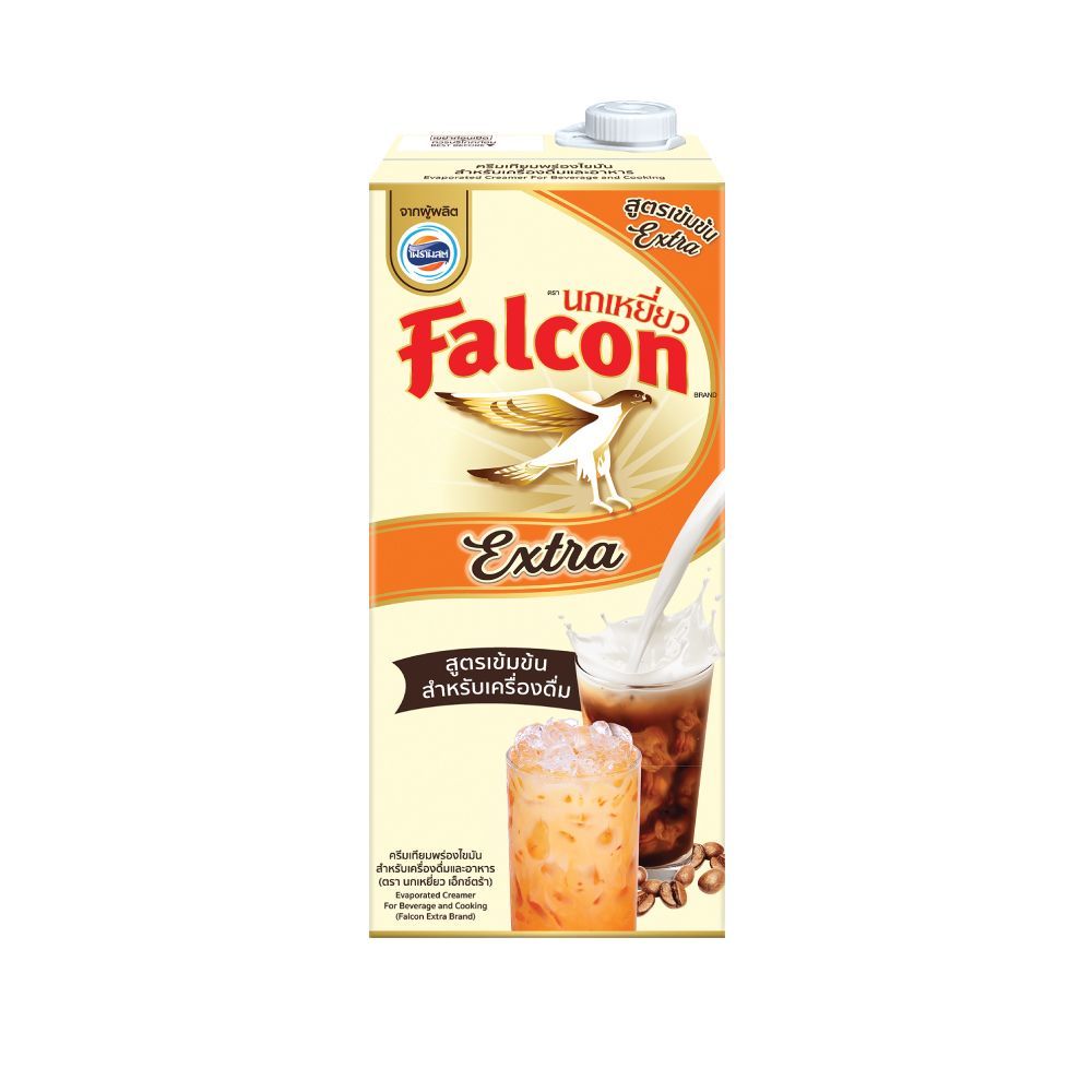 🐙 นกเหยี่ยวครีมเทียมเอ็กซ์ตร้า1000 มล. 🐟 FALCON EVM EXTRA CREAMER 1000 ML. 🐞   🐒