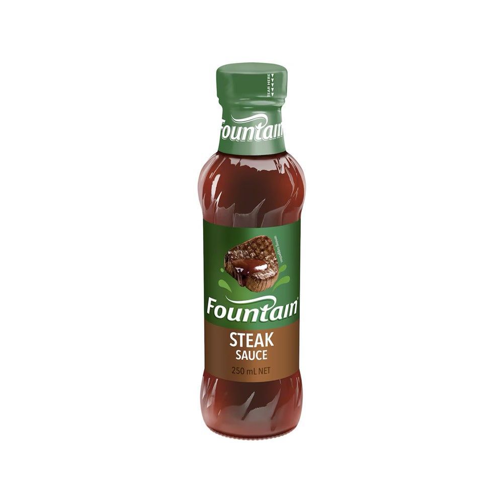 🐙 ฟาว์เท่นสเต็กซอส 250มล. 🐟 FOUNTAIN STEAK SAUCE 250ML. 🐞   🐒