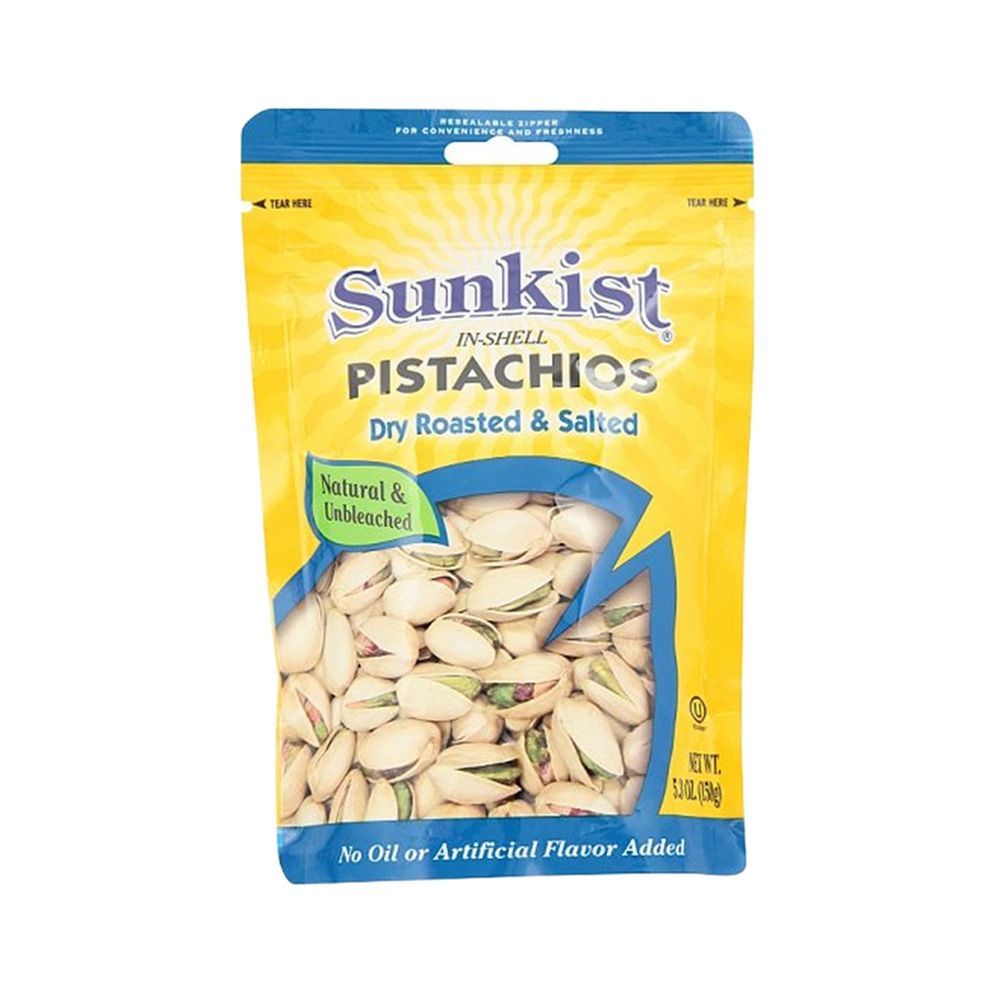 🐙 ซันคิสท์พิทาชิโออบเกลือ 150ก. 🐟 SUNKIST PISTACHIOS 150G. 🐞   🐒