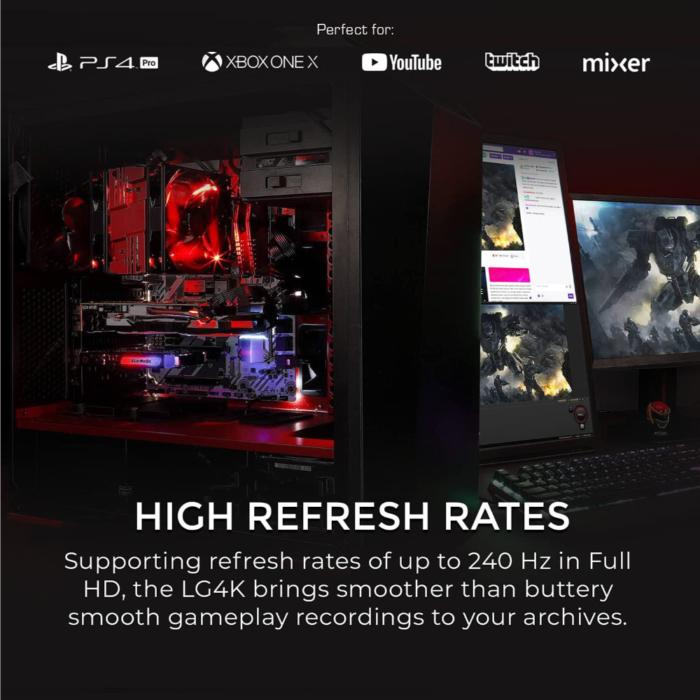 แคปเจอร์การ์ด AVER MEDIA GC573 LIVE GAMER 4K ชนิดติดตั้งภายในสำหรับคอมพิวเตอร์_2