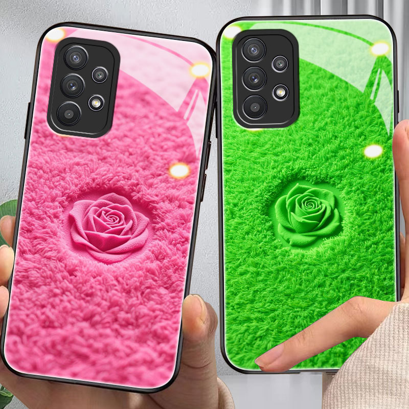 Flower Casing for samsung a73,a81,a90,a52/s,a53,a54,a55,a60,a70/s,a71,a72,m10/s,m11,m12,m31/m53,m23,