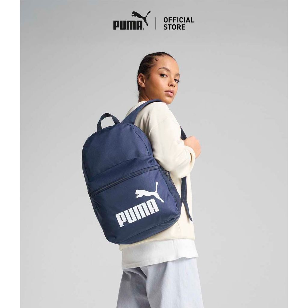 PUMA Basics กระเป๋าเป้ PUMA Phase สีฟ้า - 09116402