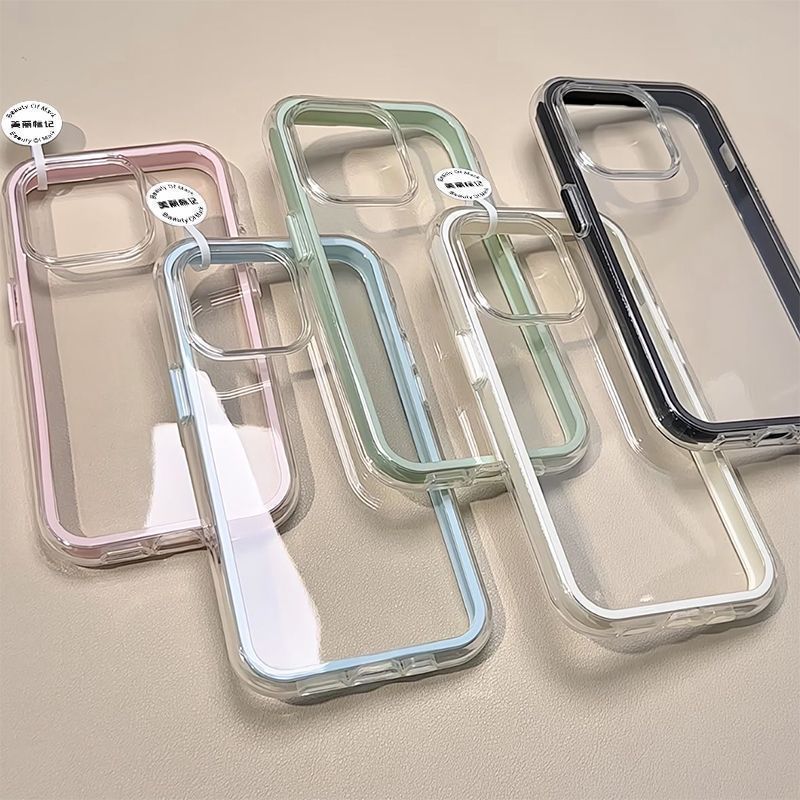 สาวใหม่ 2 In 1 Aesthetic Case Oppo A6C A6 A6t Pro 5G A6s Reno 15F A6X Pro 14F A3X A5I Pro A5 2025 กรณี