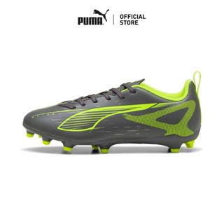 PUMA Football รองเท้าฟุตบอลเด็กโต ULTRA 5 PLAY FG/AG สีฟ้า -…