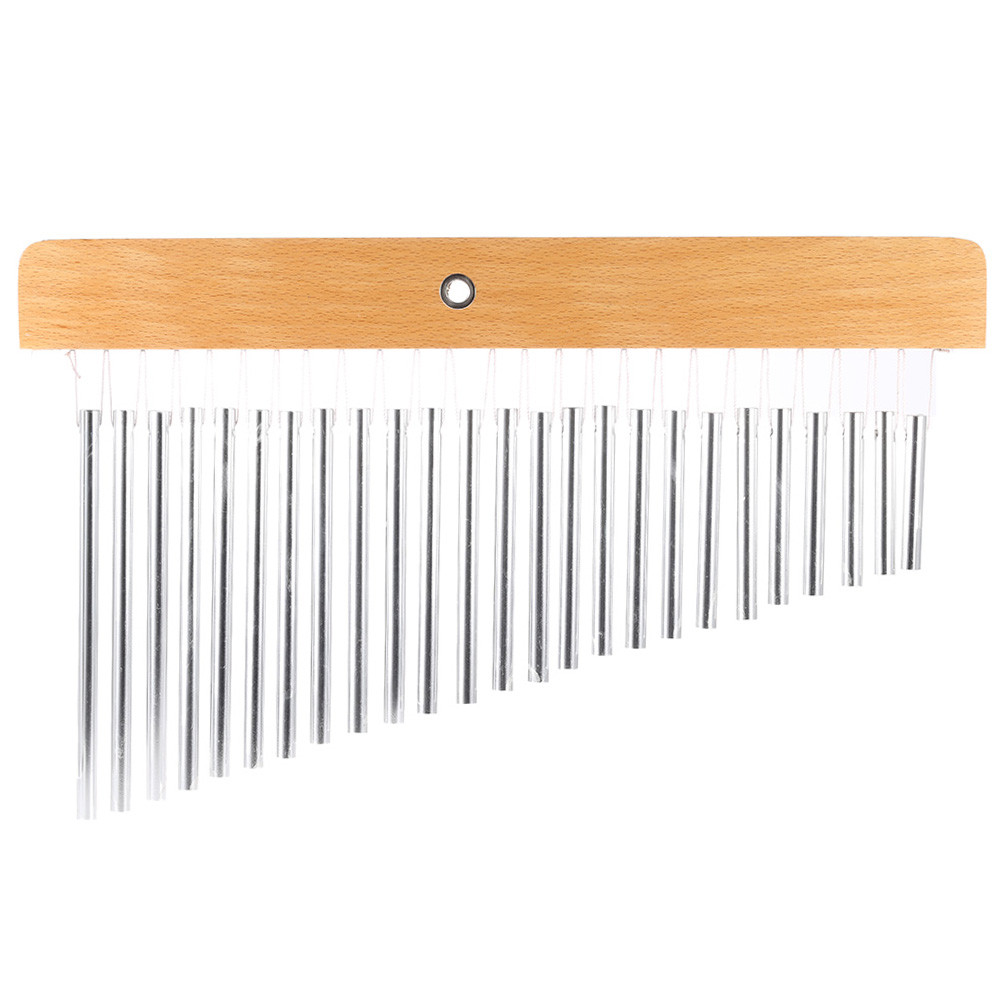 ในสต็อก 25-Tone Bar Chimes 25 บาร์เครื่องดนตรีเครื่องเพอร์คัชชันแถวเดียว