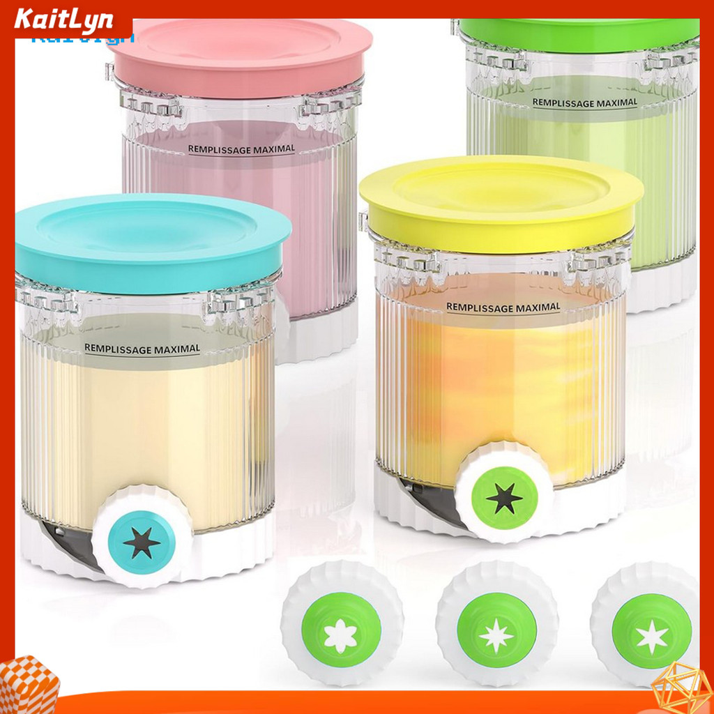 Kaitlyn 3 ชิ้นสําหรับ Creami Swirl Pints และฝาปิดไอศกรีม Soft Serve Maker อุปกรณ์เสริมสําหรับ Ninja 