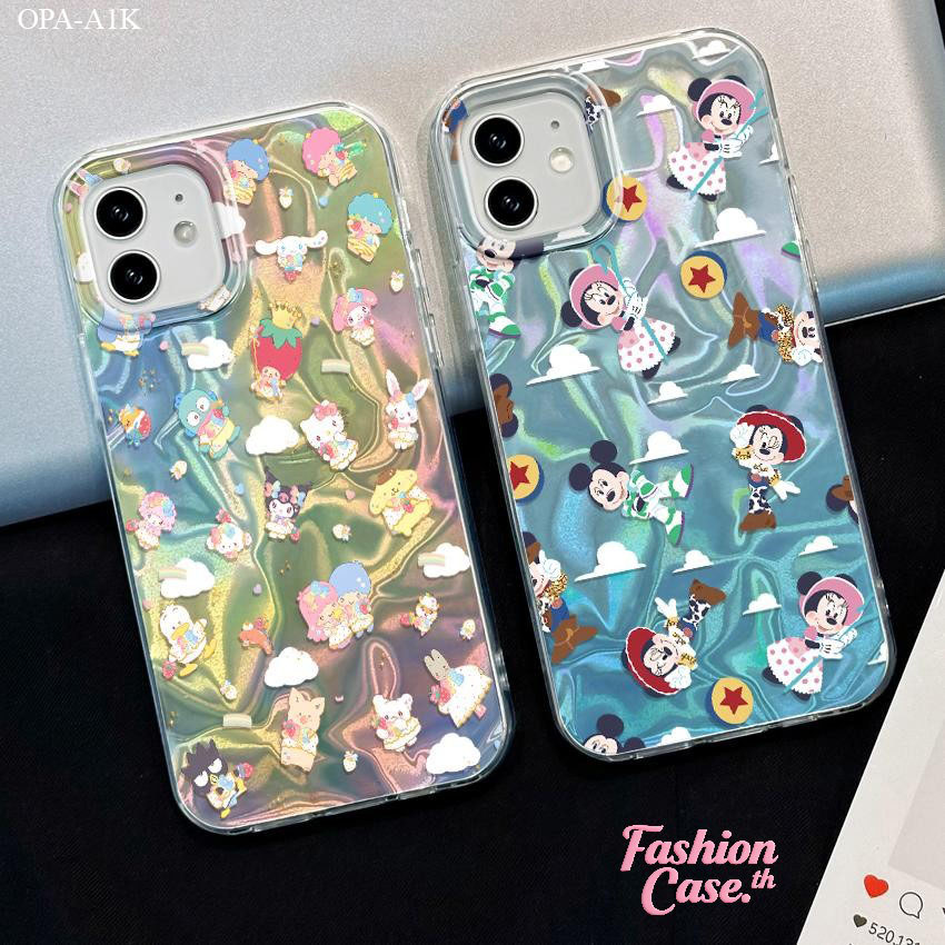 เคส For OPPO A38 A18 A58 A78 A98 A31 A57 A77S A1K A3S A7 A5S A12 A9 A5 A15 A15S A16K A17 A17K Reno 5 6 10 Pro 4G 5G SBW