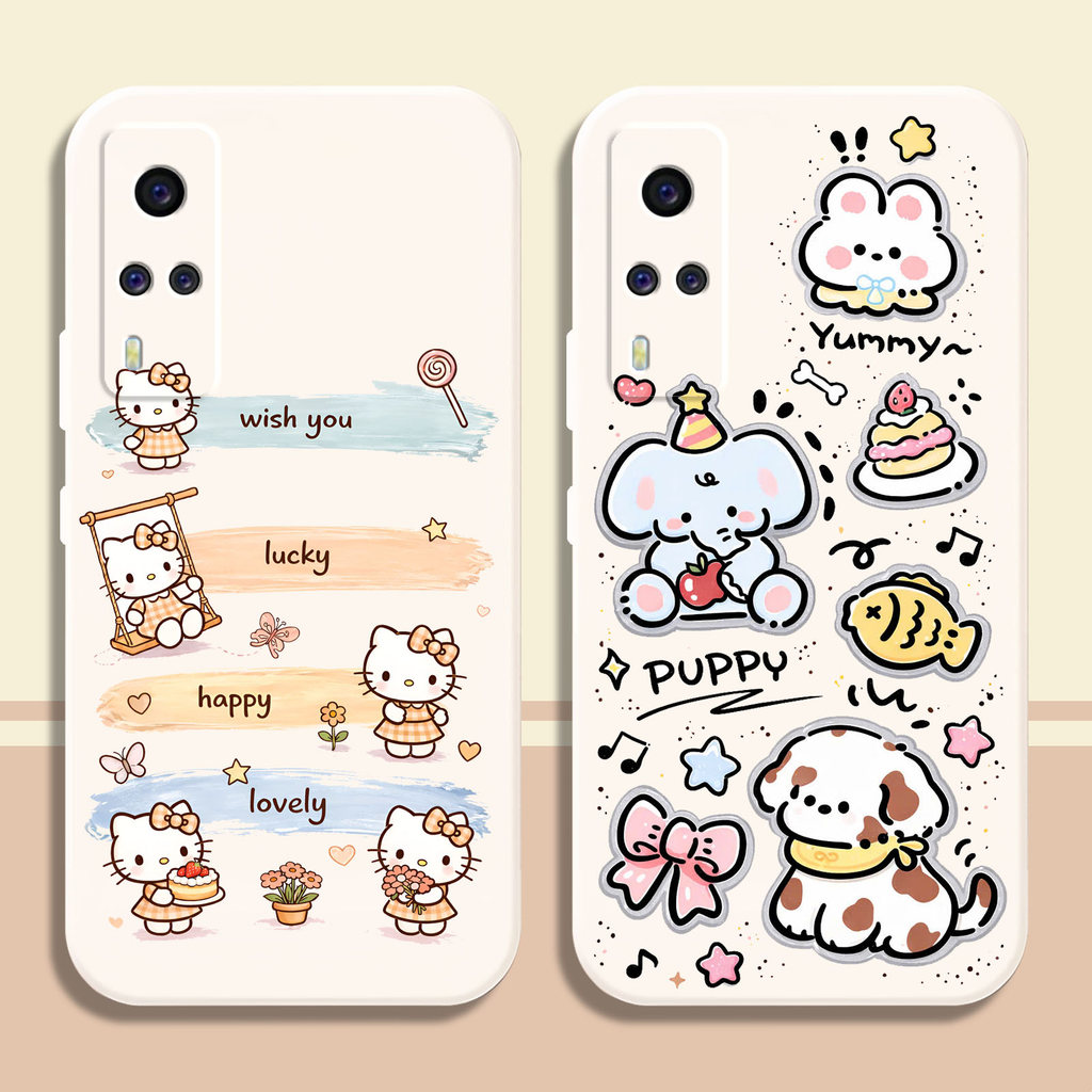 เคส Vivo Y51 2020 / Y51A / Y53s / Y31 2021 พิมพ์ลายสวยงามสุดน่ารัก