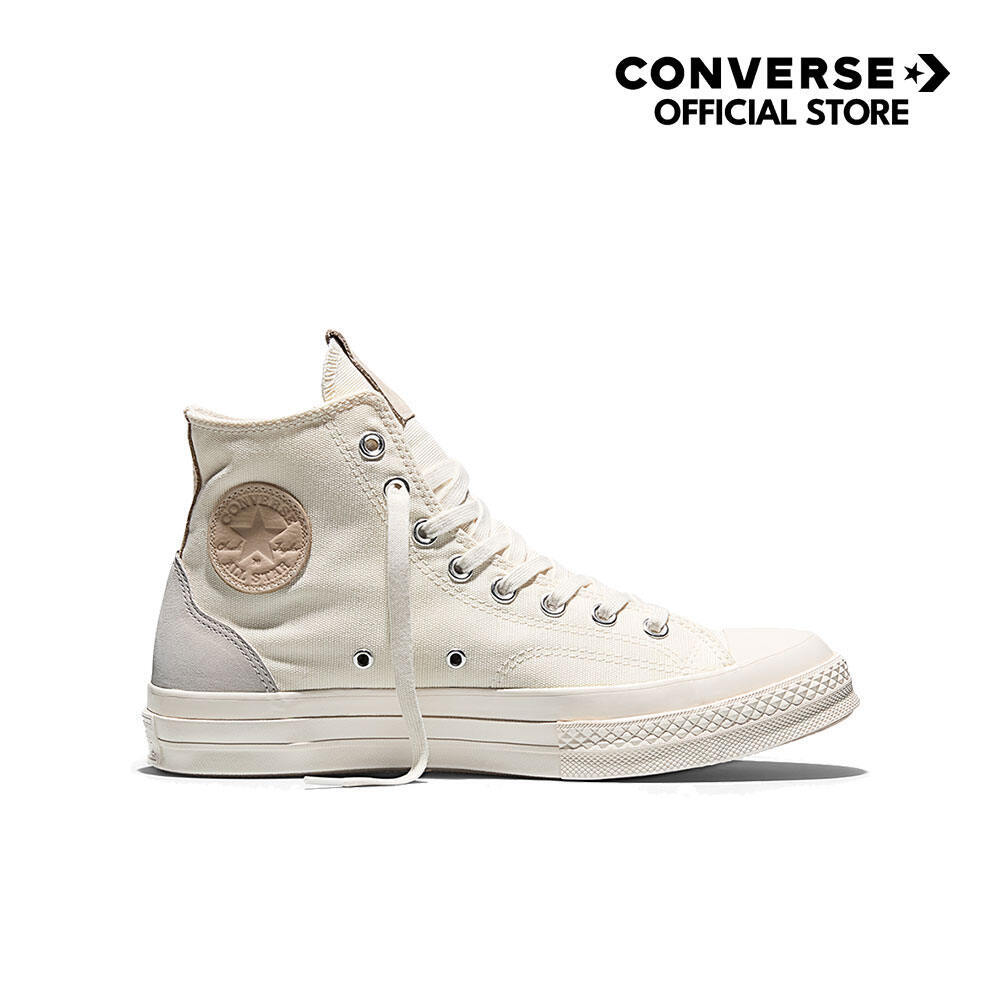 CONVERSE รองเท้า CHUCK 70 MATERIAL + HI WHITE Men A15989CM_S6WTXX