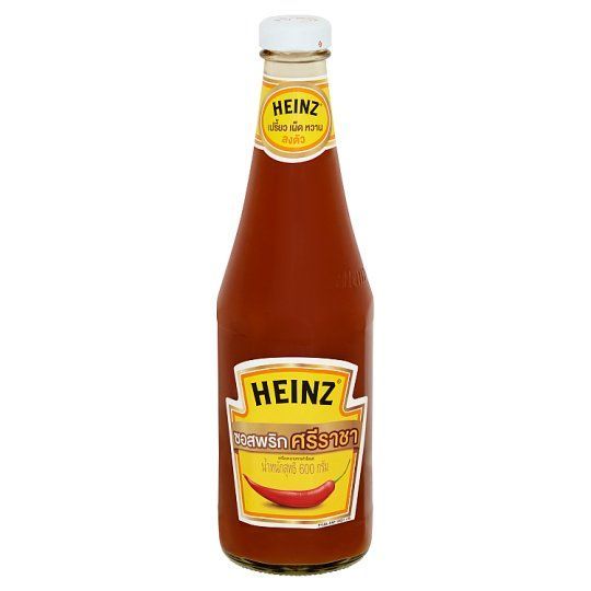 🐙 ไฮนซ์ซอสพริกศรีราชา 600กรัม 🐟 HEINZ CHILLI SAUCE SRIRACHA 600G. 🐞   🐒