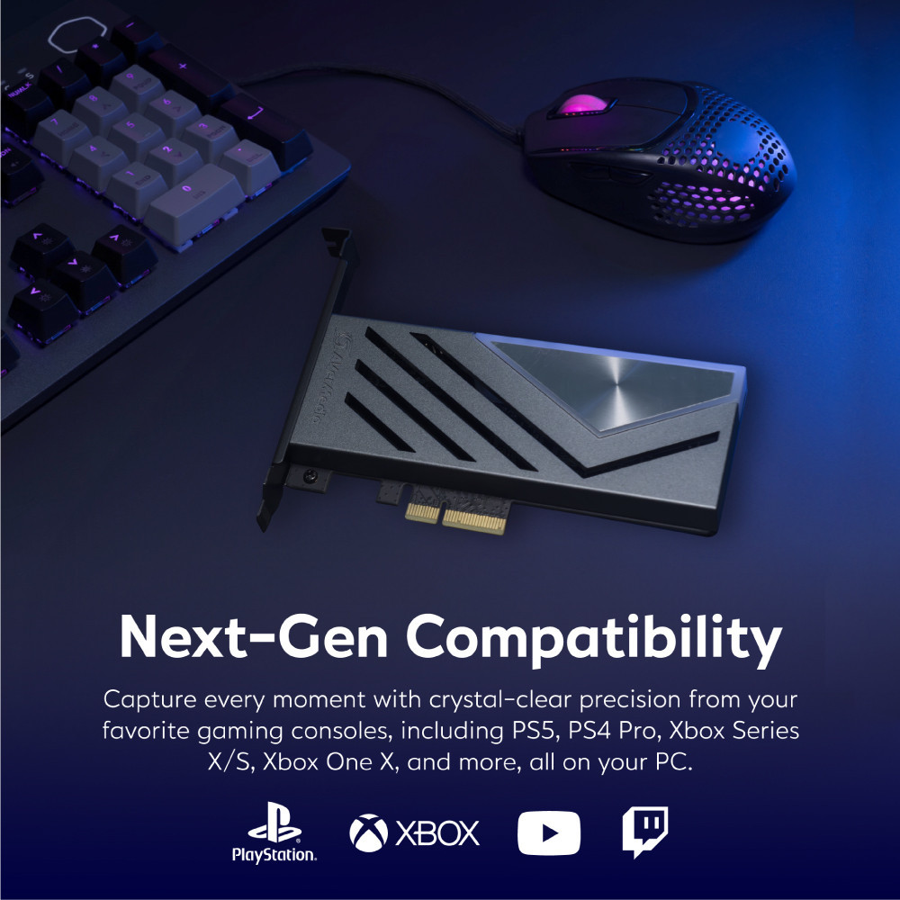 แคปเจอร์การ์ด AVER MEDIA GC575 LIVE GAMER 4K 2.1 ชนิดติดตั้งภายในสำหรับคอมพิวเตอร์_2