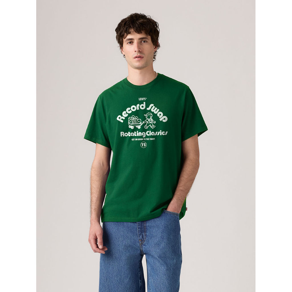 เสื้อเชิ้ตผู้ชาย Levi's® Men's Relaxed Fit Short-Sleeve Graphic T-Shirt