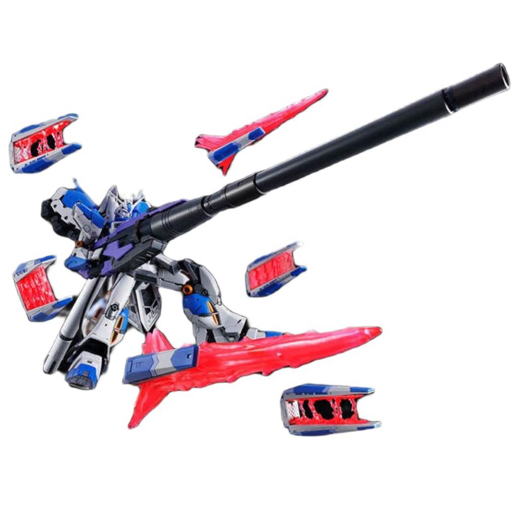 【Direct from Japan】ชุดจัดแสดงเครื่องยิงบาซูก้า RG Hyper Mega Bazooka Launcher & Fin Funnel【Japan Exc