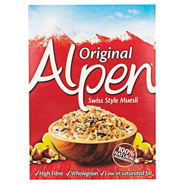 🏹 อัลเพนมูสลี่ 550กรัม 🌠 Alpen Muesli 550g. ⋆ 5010029201918 ✳️ ของแห้งและเครื่องปรุง [DailyBox]