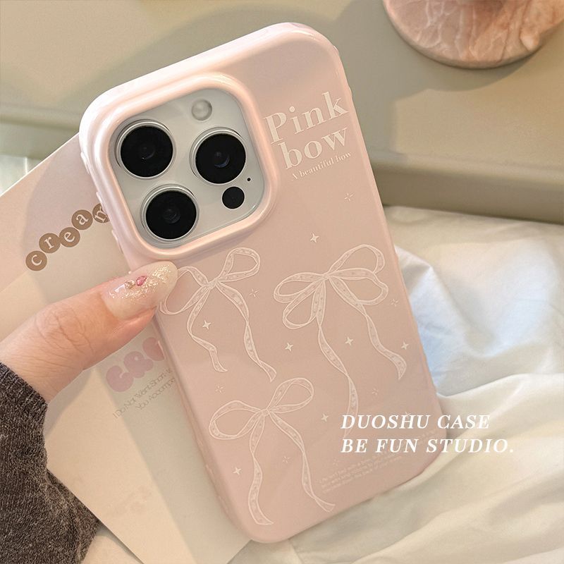 โบว์โคเชต์สวยๆ​เคส Realme C85 Pro C71 Note 60X 70 C75X