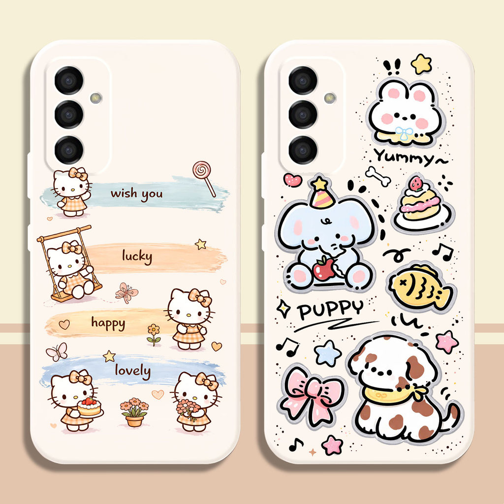 เคส Samsung M23 / M52 พิมพ์ลายสวยงามสุดน่ารัก