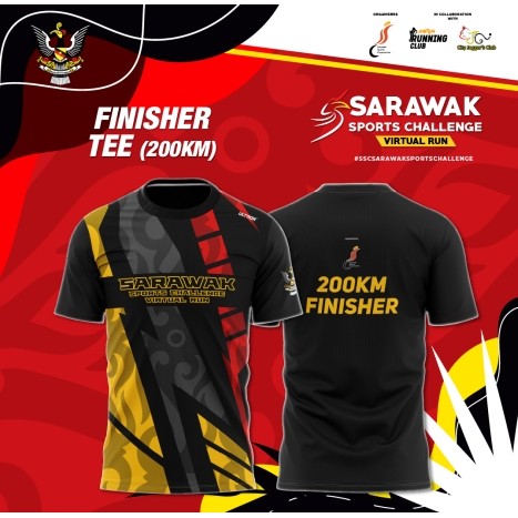 Sarawak Sports Challenge Virtual Run Tshirt Jersey