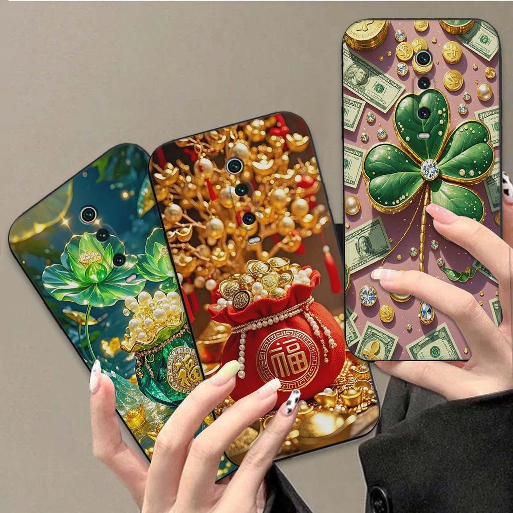 เคส Xiaomi Redmi K20 / K20 Pro / Mi 9T Pro พร้อมกระเป๋าโชคลาภและโชคสําหรับ Tet 2026