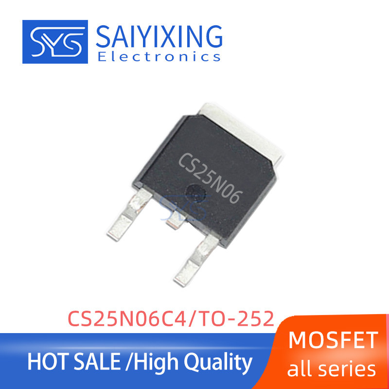 20PCS ใหม่ CS25N06 C4 25A 60V TO252 แรงดันไฟฟ้าต่ําแบตเตอรี่ลิเธียมป้องกัน MOSFET Field Effect Manag