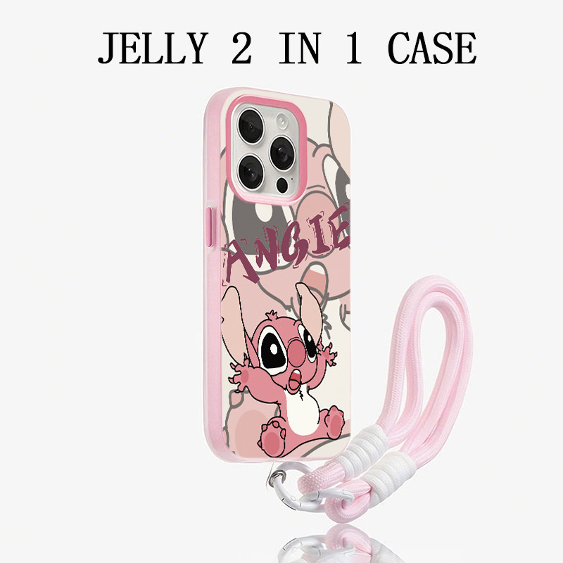 MERAH Jelly Color 2 In 1 Premiummalaikat Pink Casing Vivo Y05 V70 Fe V60 Lite Y21D Y400 Y29 5G Y19S 