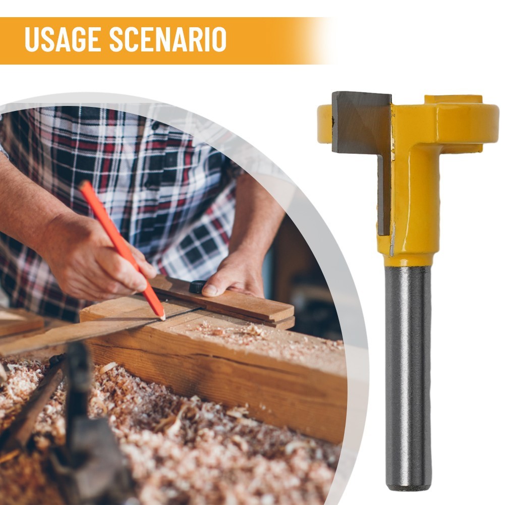 xk31/4 นิ้ว Shank T Slot Router Bit T-Track Woodwork Milling Cutter เครื่องมือคาร์ไบด์