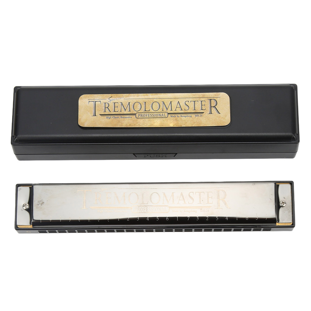 Torachel1-PH Harmonica 24 หลุม Key of C Mouth Organ Instrum