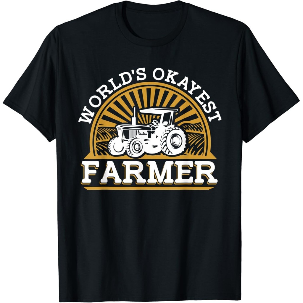 WorldS OKest Farmer Rancher Agribusiness Farmer Gift เสื้อยืด Unisex