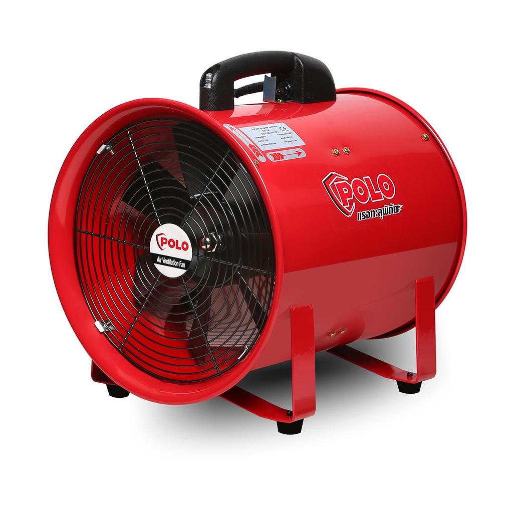 POLO SHT-30 พัดลมดูดเป่า 12 นิ้ว (สินค้าพร้อมจัดส่งทันที) ถ่ายเทความร้อน งานดูดหรือเป่าลมในปริมาณมาก (เฉพาะตัวเครื่อง)