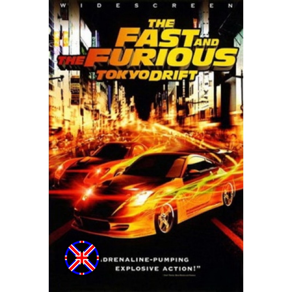 DVD หนัง พากย์เสียงไทยชัดๆ THE FAST AND FURIOUS TOKYO DRIFT เร็ว..แรง ทะลุนรก ซิ่งแหกพิกัดโตเกียว - Fast and Furious 3