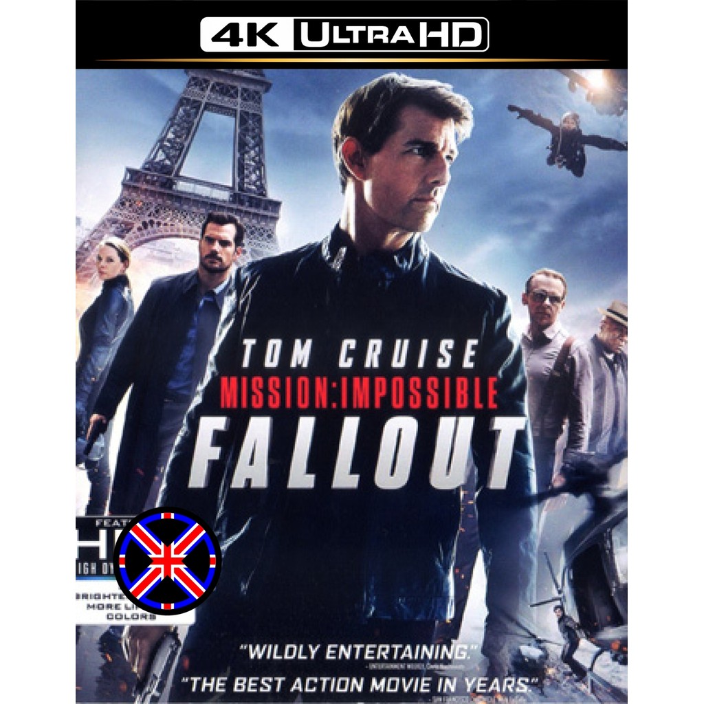 4K UHD Movie หนังไทยเสียง Mission Impossible Fallout (2018)