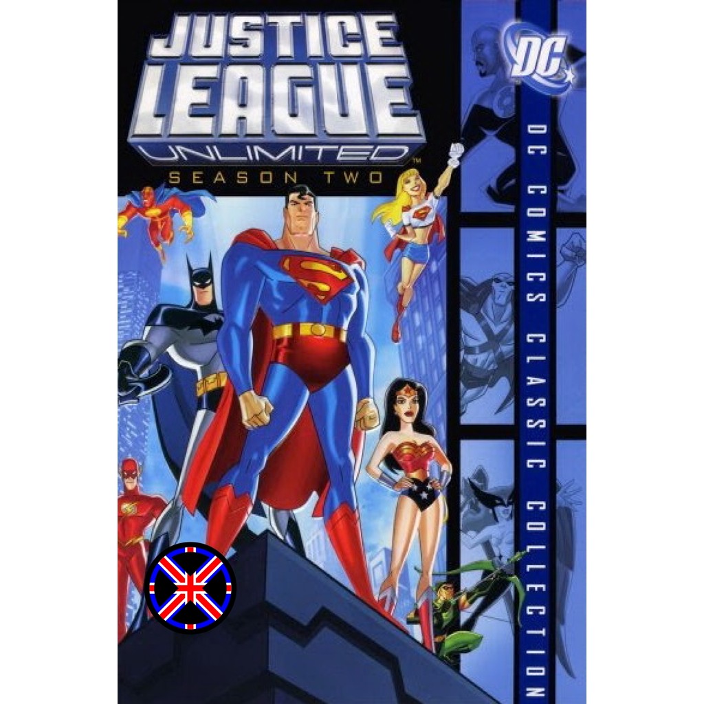 DVD Cartoon ไทยล้วน Justice League Unlimited Season 2 ( เป็นภาค 4 ของ Justice League )