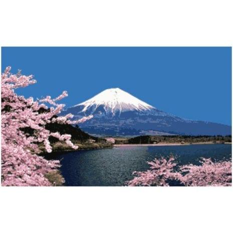 PINN SHOP ชุดปักครอสติช : ภูเขาไฟฟูจิ [CX-EV-189]