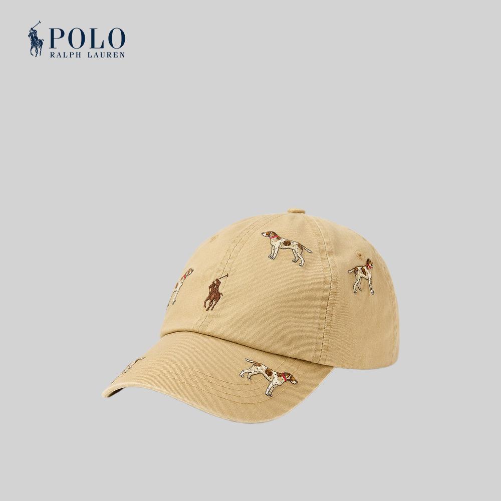 Polo Ralph Lauren หมวกผู้ชาย รุ่น MAPOHGS0J422518 สีน้ำตาล