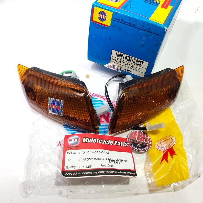 Satria 2T ไฟเลี้ยวปลาโลมาหน้าชุด Win Brand Rare