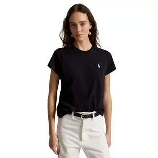 Polo Ralph Lauren เสื้อยืดผู้หญิง รุ่น WMPOKNINCU21267 สีดำ